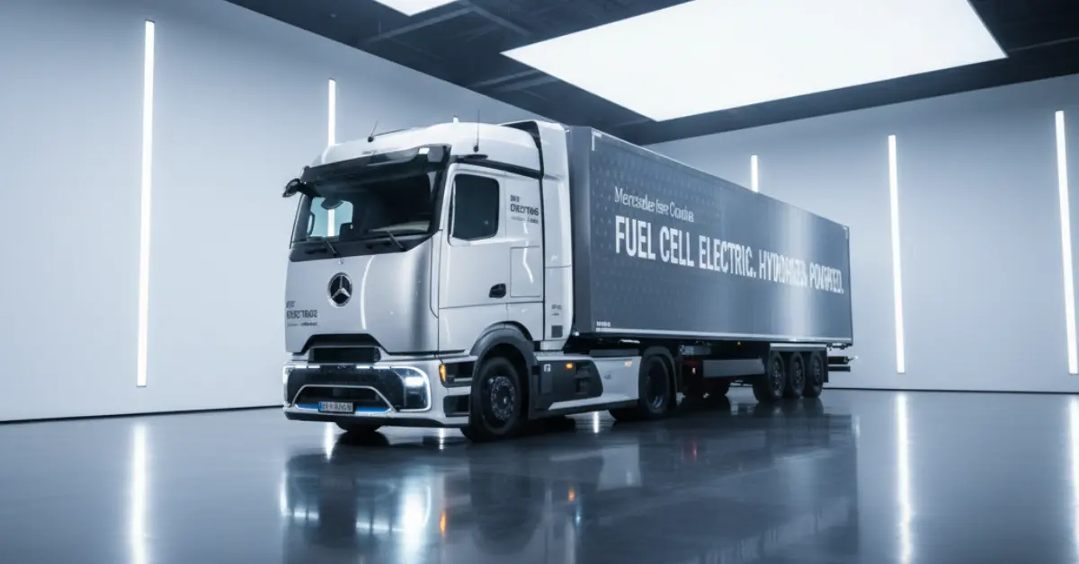 Mercedes-Benz Hydrogen Electric Semi Truck 2026